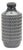 Goemetric Terra Cotta Vase withBlack Finish 14"H For Sale