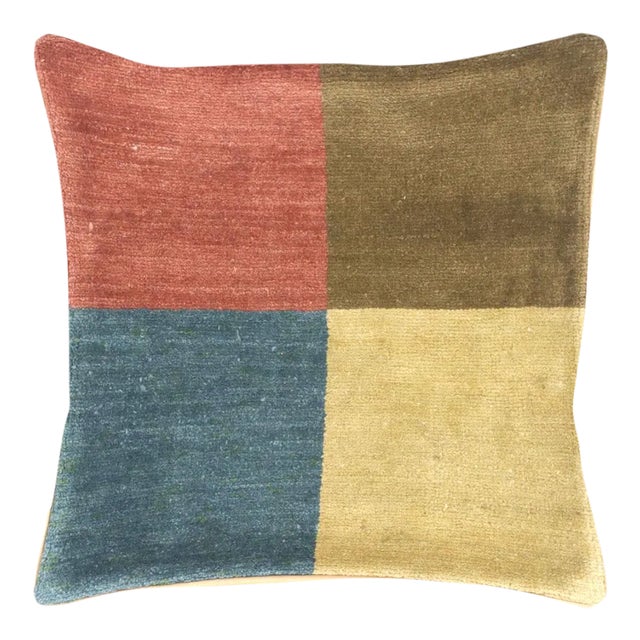 1960s Turkish Oushak Pillow For Sale