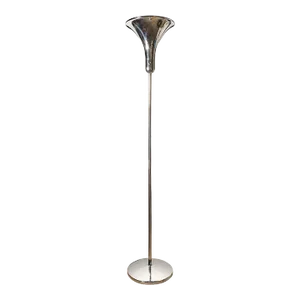 Bert Dickerson for Faries Mtg. Co. Chrome Trumpet Torchère