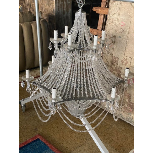Timothy Oulton Timothy Oulton 12 Light Large Chandelier For Sale - Image 4 of 12