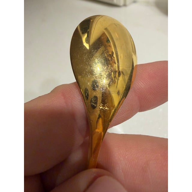 Paint Vintage Enamel Spoons - Set of Six For Sale - Image 7 of 7