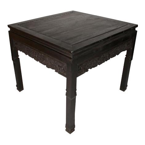 Antique Chinese Handmade Zitan Dragon Table Chairish