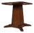Early 20th Century Antique English Oak Side Table For Sale