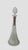 Mid 20th Century Cut Crystal Wine or Liquor 11 1/2 Decanter With Silver Metal Collar Diamond and Fan Cut Pattern For Sale - Image 12 of 12
