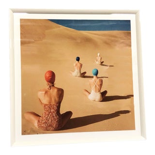 Vogue Magazine Cover June 1949 "Models On Sand Dune" By Clifford Coffin For Sale
