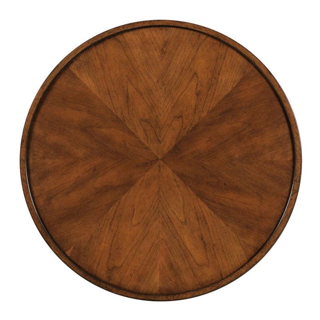 Traditional Woodbridge Furniture Toulouse Lamp Table For Sale - Image 3 of 3