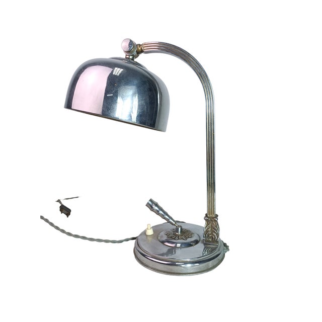 1930s Art Deco Desk Lamp, 1930s For Sale - Image 5 of 10