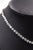 Metal Diamond Tennis White Gold Necklace For Sale - Image 7 of 12
