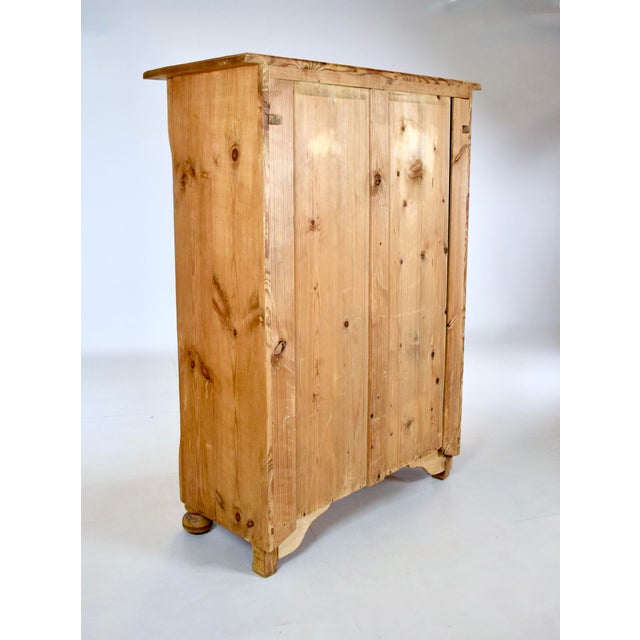 Wood Austrian Pine Vertigo Cabinet For Sale - Image 7 of 13