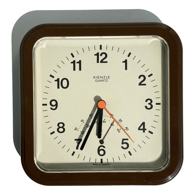 Plastic Wall Clock from Kienzle, Germany, 1986 For Sale