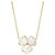 Mauboussin Paris 18Kt Yellow Gold Vintage Mother Of Pearl Clover Pendant For Sale - Image 15 of 18