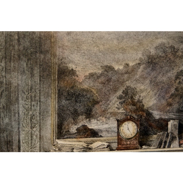 Early 20th Century A Breach of Promise - Hand Colored Etching on Paper 1900 Victorian by James Dobie For Sale - Image 5 of 9