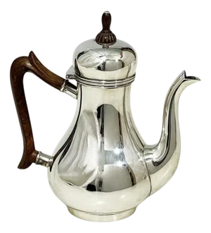Small Dutch Silver Coffee Pot by Van Kempen & Begeer, 1965