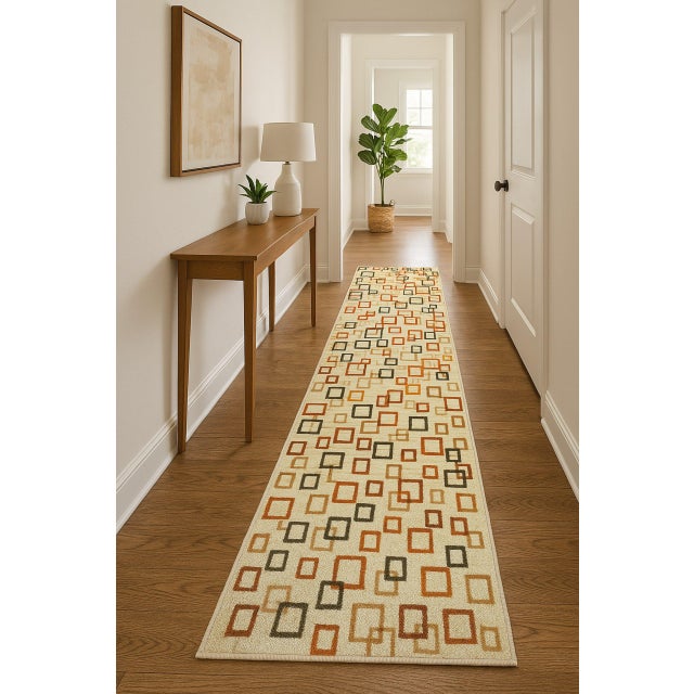 Sandstone Serenity Beige Handmade Wool Ningxia Rug, Country of Origin: China. This exquisite piece showcases the evolving...