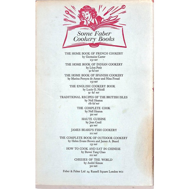 "Real French Cooking: With Outstanding Recipes From Other Countries" 1956 Savarin For Sale - Image 4 of 12