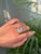 A striking expression of modern glamour, this aquamarine cocktail ring captivates with one luminous ice-blue aquamarine...