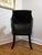 Hollywood Regency Vintage Regency Style Cane Back Barrel Chair With Leopard Seat For Sale - Image 3 of 7