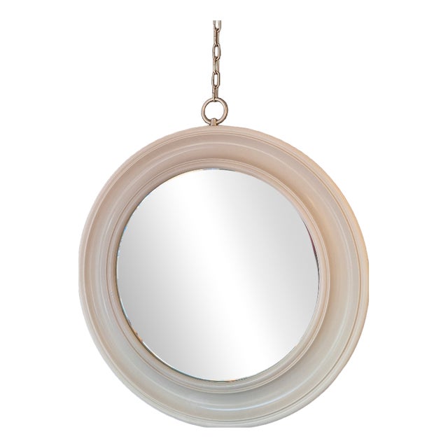 Round Wall Mirror by Ico Parisi for Longhi, Italy, 1960s For Sale