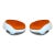 Pair of Fiberglass Pod Armchairs by Mario Sabot, Italy, 1970s For Sale
