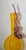 American 1990s Gigantic Hand Blown Michael J Schunke Yellow Purple Signed Studio Art Glass Vase For Sale - Image 3 of 13