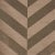 Contemporary SAMPLE - Schumacher Staggered Chevron Sisal Wallpaper In Brown For Sale - Image 3 of 4