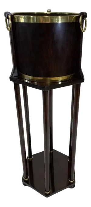Ice Bucket Stand attributed to Adolf Loos, 1890s