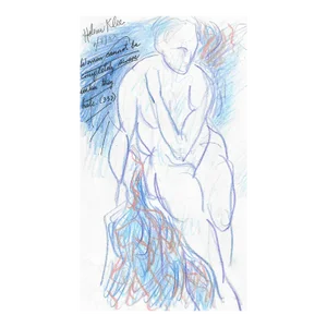 2002 Contemporary Female Nude Drawing by James Bone