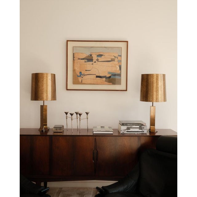 Vintage Sculptural Table Lamps, Set of 2 For Sale - Image 6 of 6