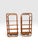 Vintage 1970s Bentwood Bamboo Slatted Étagères – Pair For Sale In West Palm - Image 6 of 8