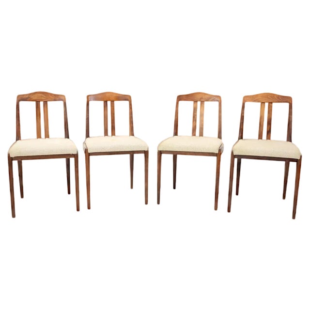 Dining Chairs by Drevotvar, Czechoslovakia, 1970s, Set of 4 For Sale