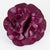 Cilea Paris Purple Red Floral Resin Pin Brooch For Sale - Image 4 of 8