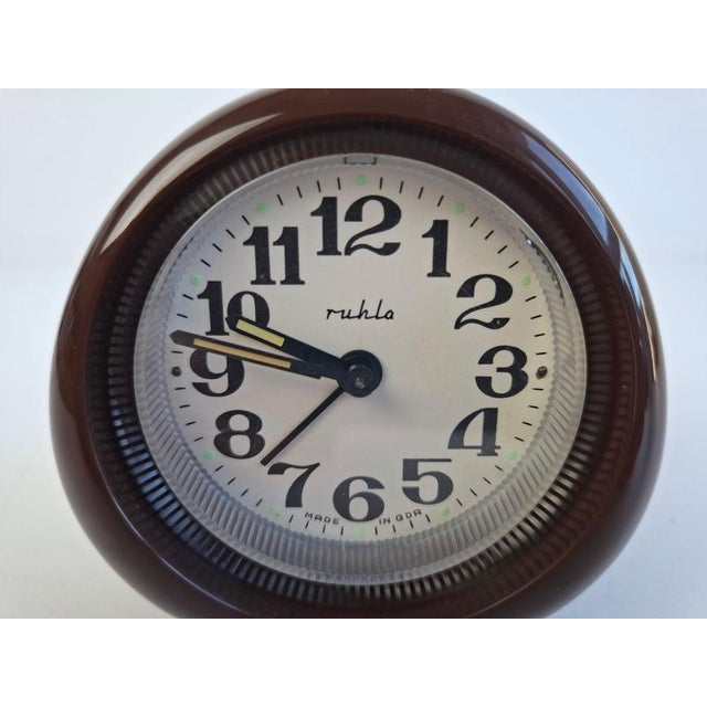 Space Age Ruhla Mechanical Alarm Clock, GDR, 1970s For Sale - Image 6 of 18