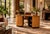 Art Deco Oak Desk, 1950s For Sale - Image 10 of 13