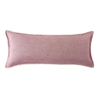 Brentwood Lumbar Pillow, Burgundy For Sale