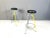 Metal Set of Duplex Stools by Javier Mariscal for BD, 1980s For Sale - Image 7 of 9