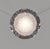 Metal 1930s French Art Deco Flush Mount by Degue France - 2 Available For Sale - Image 7 of 13