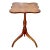 Hepplewhite Style Tiger Maple Tilt Top Candlestand For Sale