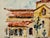 Original watercolor on paper by Henry Emil Salloch, also known as Heinz Emil Salloch, the German-born American artist and...