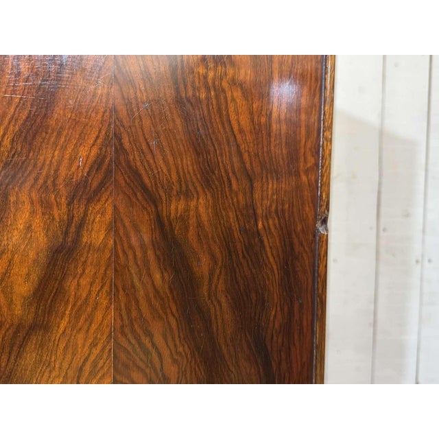 English Walnut Wardrobe, 1930s For Sale - Image 13 of 18