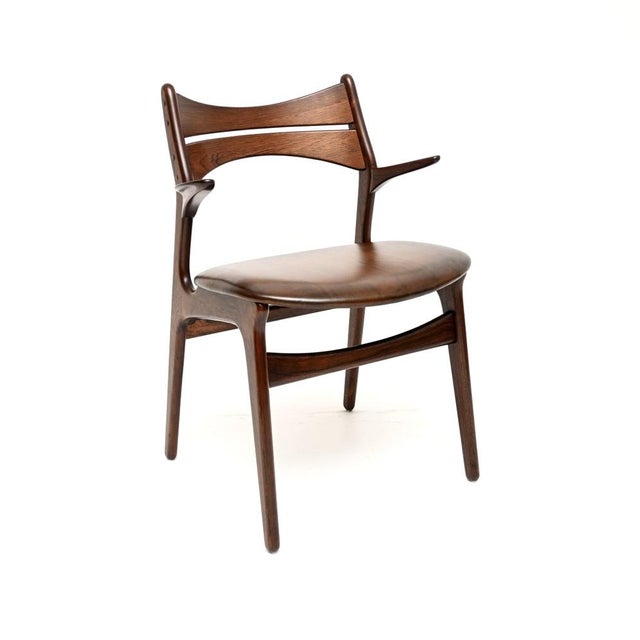 Vintage Danish Carver Armchair by Erik Buch, 1960 For Sale - Image 11 of 11