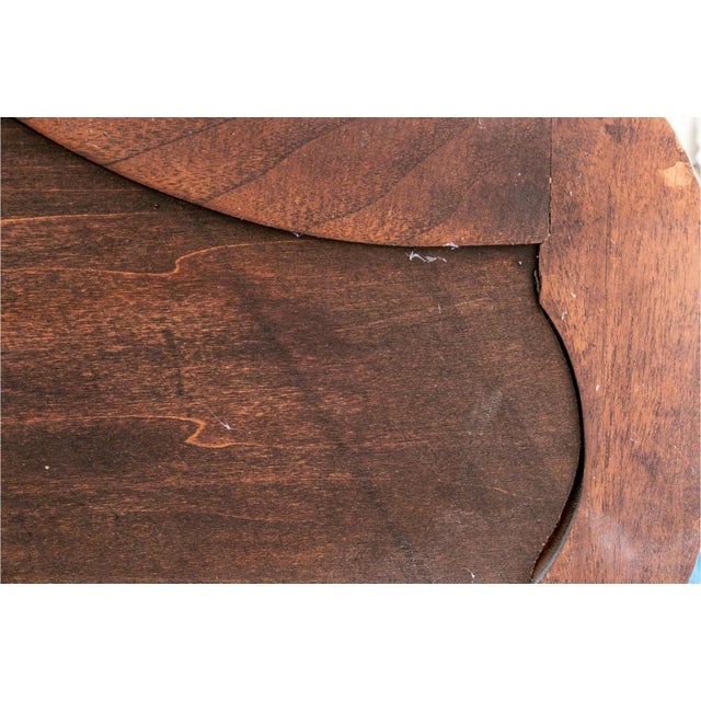 Vintage French Provincial Carved Fruitwood Mirror by John Stuart for John Widdicomb For Sale - Image 14 of 16