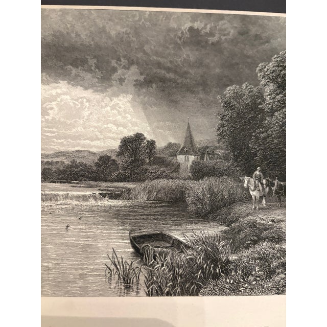 19th Century Print "Showery Weather" by Vicat Cole / Charles Cousen For Sale In Austin - Image 6 of 8