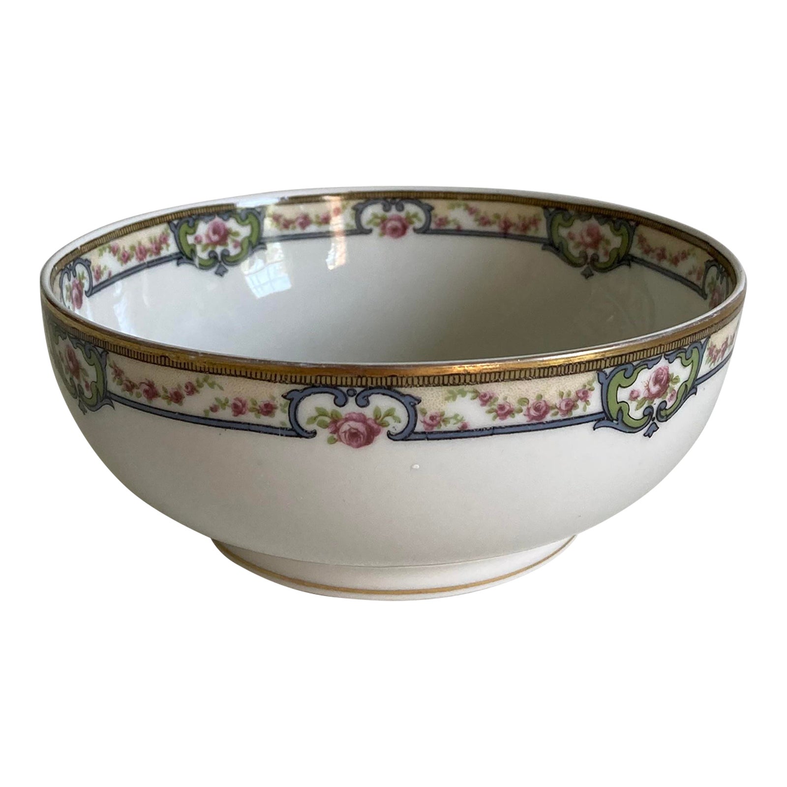 Early 20th Century Belfort by Haviland Limoges France Cranberry