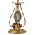 Mid 20th Century Neoclassical Gilt Bronze Lyre & Green Jasperware Table Lamp Wedgewood For Sale In Nashville - Image 6 of 7
