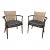 1950s Vintage Bert England Johnson and and Wood Side Chairs- a Pair For Sale