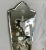 Vintage 1920 Etched Carved Mirror Sconces - Pair For Sale - Image 4 of 12