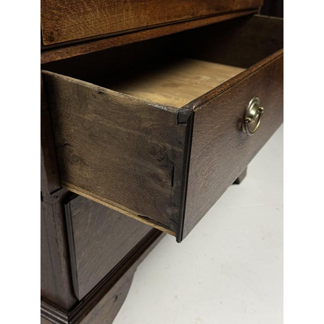 Wood Antique English Chest of Drawers, 1780s For Sale - Image 7 of 18