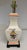 1980s 1980s Chinoiserie Lotus Flower Lamp With Foo Dog Handles For Sale - Image 5 of 6