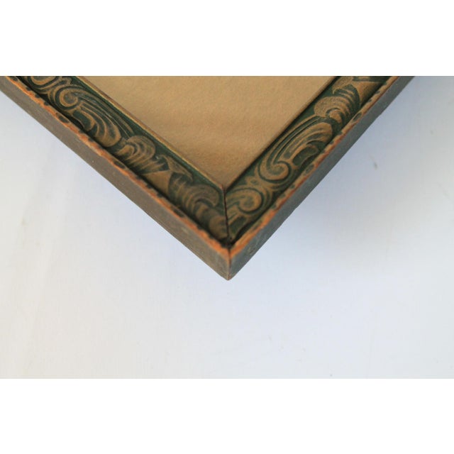 Antique Framed Female Print Wall Hanging For Sale In Milwaukee - Image 6 of 9