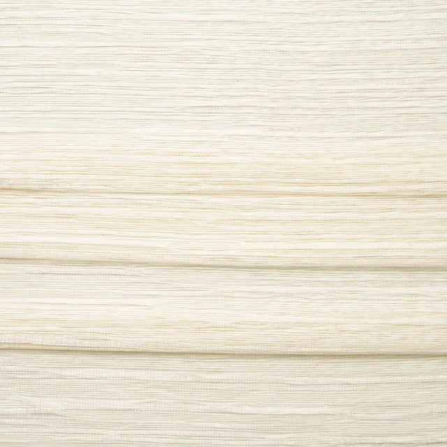 SAMPLE - Schumacher x Patterson Flynn Calloway Paper Sheer Fabric In Ivory For Sale